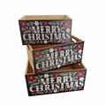 Cassetta abete merry christmas 38x27h18+33x22h16+28x17h14 s3