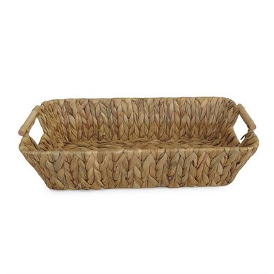 CESTO RETTANGOLARE PAVIERA 2M LEGNO 54X30X12 MADE IN CHINA