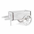 Carretto abete sbiancato 80x44H39 in KIT assemblaggio