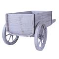 Carretto abete sbiancato 80x44H39 in KIT assemblaggio