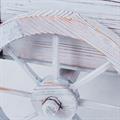 Carretto abete sbiancato 80x44H39 in KIT assemblaggio