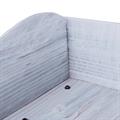 Carriola decorativa abete sbiancata 120X32H45 in KIT assemblaggi