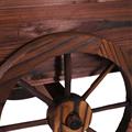 Carretto abete brunito 117x42H38 in KIT assemblaggio
