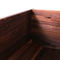 Carretto abete brunito 117x42H38 in KIT assemblaggio