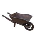 Carriola decorativa abete brunito 82X32H33 in KIT assemblaggio