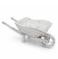 Carriola decorativa abete sbiancato 82X32H33 in KIT assemblaggio