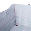 Carriola decorativa abete sbiancato 82X32H33 in KIT assemblaggio