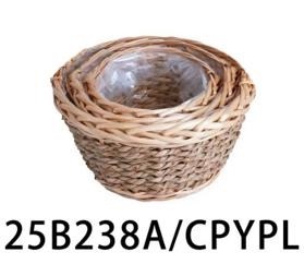 Cesto vimini paviera portavaso dia.26XH15 S3