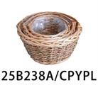 Cesto vimini paviera portavaso dia.26XH15 S3