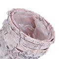 Cornucopia betulla con plastica interna diam.18 x 32