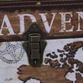 Baule in mdf e PU - Adventure - 60X40H42  S4 | Made in China