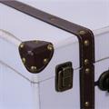 Baule in legno sbiancato 45X30H21 S2 | Made in China