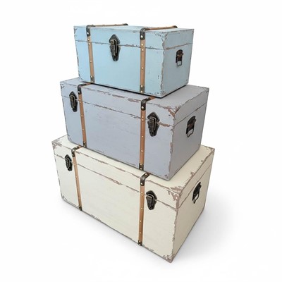 Baule in legno -Vintage- 70X34H30 S3 | Made in China