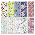 carta regalo rotolino botanical floral 70CMX2MT MADE IN ITALY