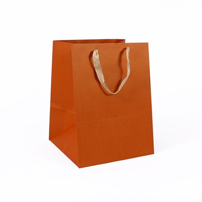 shopper panettone carta rossa 200gr 26x26h35 (10xCF)