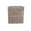 Cesto Portalegna in giunco grigio cm 55X55H60 