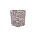 CESTO ROTONDO GIUNCO GRIGIO S2 D50H50 - D40H45 MADE IN INDONESIA