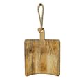 Tagliere quadrato in mango naturale 33X25X2