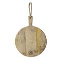 Tagliere rotondo in mango naturalre D38X52X2