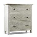 Como' Goa in mango sbiancato 3 cassetti 81X40H80