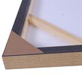 Quadro dipinto con cornice oro - Piume dell'Olimpo - 140x70