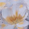 Quadro dipinto con cornice naturale - Magnolia - 120x40