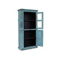 ARMADIO MANGO TEAK AZZURRO 2A.99X42H199 MADE IN INDIA