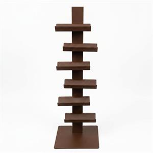 Portabottiglie lamiera acciaio verniciato corten h100 6 p.