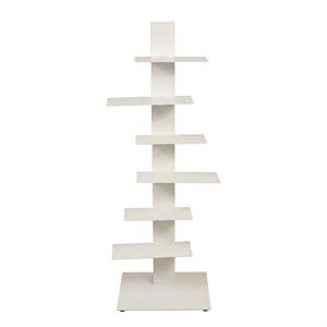 Libreria da vinci lamiera acciao verniciato bianco H100 6 rip.