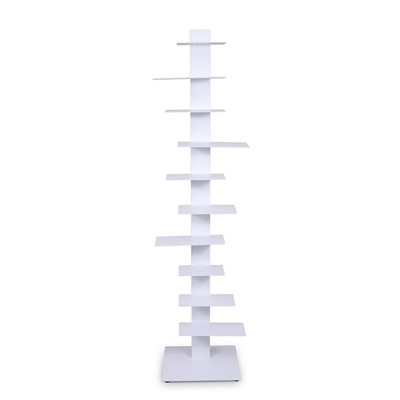 Libreria da vinci lamiera acciao verniciato bianco H150 10 rip.