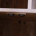 Libreria Goa in mango sbiancato 2 cassetti e 6 ante 80X40H180