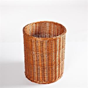 CESTO CILINDRO VIMINI ROSSO DIAM.40 fondo37 H50 MADE IN CROAZIA