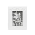 Portafoto classic in mdf bianco 17X22 | foto 10x15