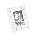 Portafoto intagliato in mdf bianco 18X23 | foto 10x14