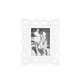 Portafoto intagliato in mdf bianco 18X23 | foto 10x15