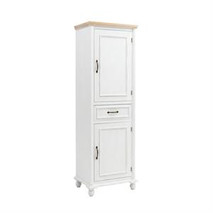 Mobiletto Sophia bianco Mdf/Pino 1C 2A  48X32H170 Made in China