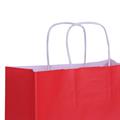 SHOPPER CARTA ROSSA interno BIA 24x10 H31 (25XCF) MADE IN ITALY