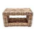 Salotto Borneo rattan c/cuscini 1 divano 3p, 2 poltrone,1 tavolo