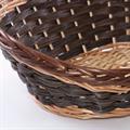 Cesto ovale in vimini 45x35H10-19