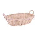 Cesto ovale giunco naturale 50X35H13
