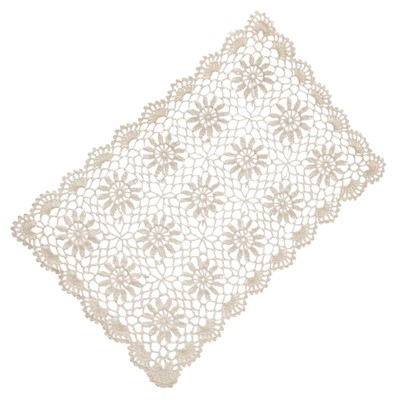 Tovaglietta in cotone bianco 45X30