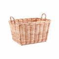 Cesta rettangolare in giunco 63X46H36 in set di 3 