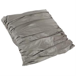 Cuscino in tessuto grigio 40x40 