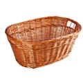 Cesto ovale in vimini con maniglie 87x55H34