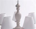 Lampadario a cinque bracci tortora Ø46H95