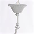 Lampadario a cinque bracci tortora Ø46H95