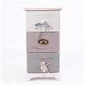 Cassettiera in paulownia House 29X25H56