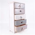 Cassettiera in paulownia House 48X29H89