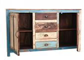 Credenza in legno riciclato 154X42H92