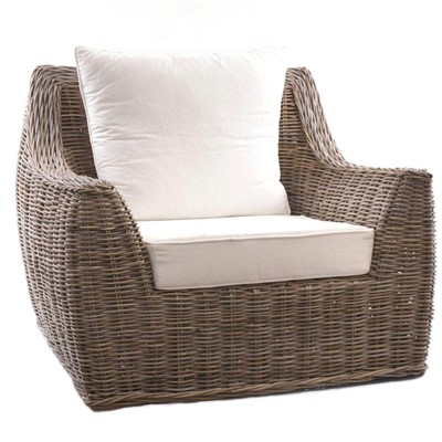 Poltrona in giunco Salvador 103X92H87